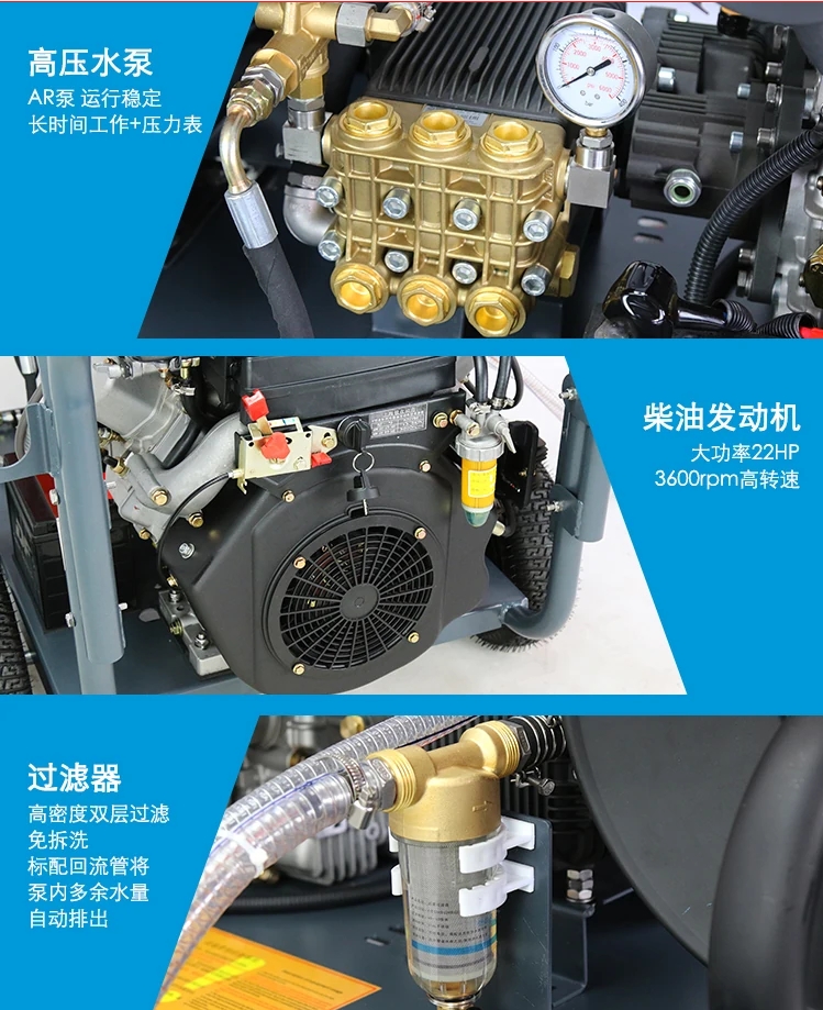 200公斤管道高壓清洗機(jī)